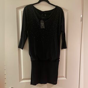 GUESS Black Women's Dress with stones
